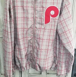 Mitchell & Ness Phillies Fall Jacket Sz XXL